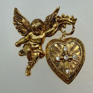 Cherub Locket Brooch Vatican Library Collection